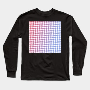 Houndstooth Gradient Long Sleeve T-Shirt